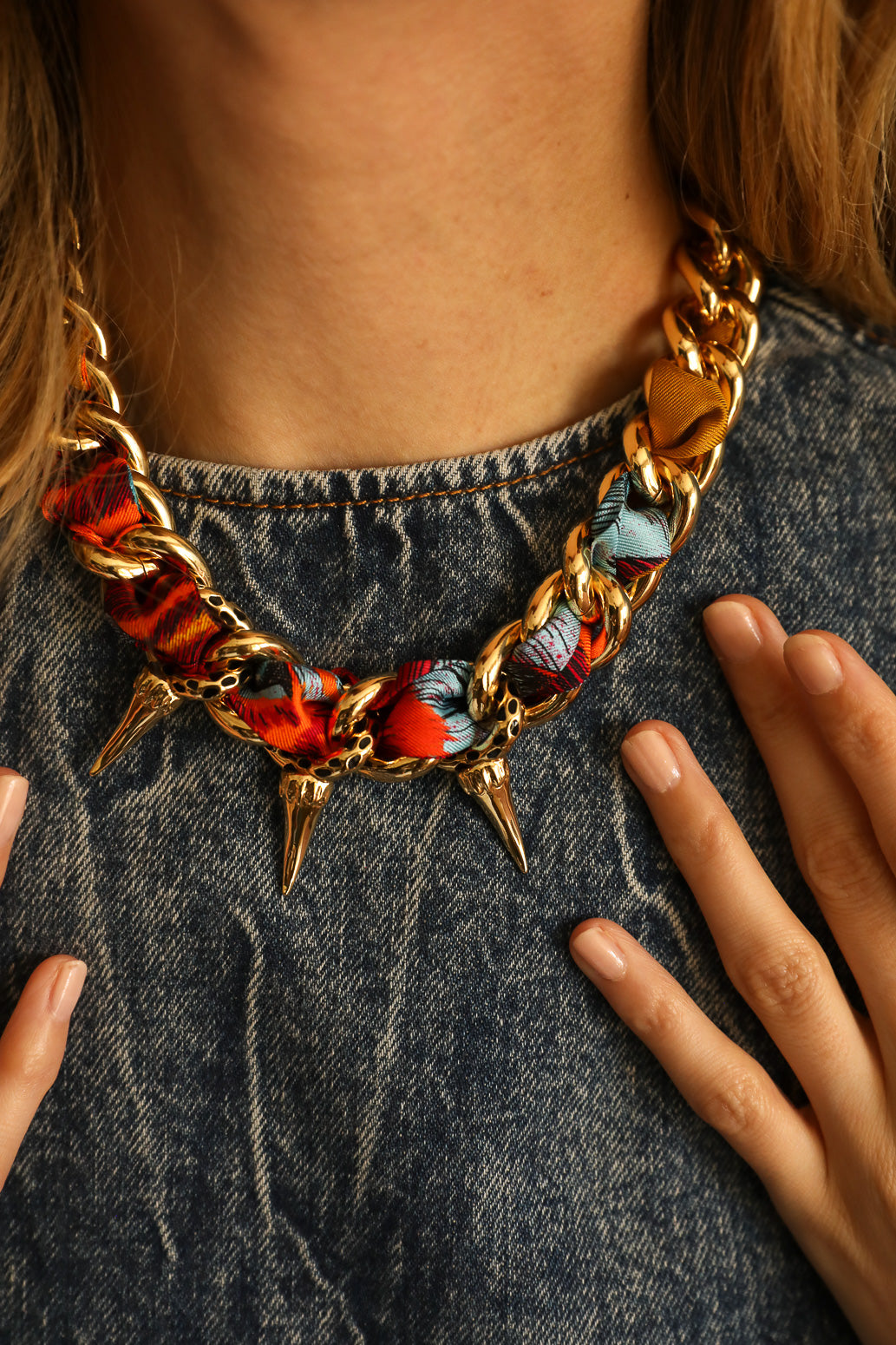Collier Léopard Or