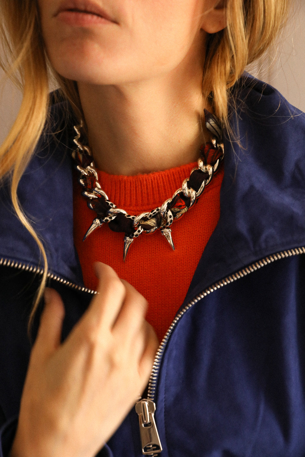 Collier Léopard Or