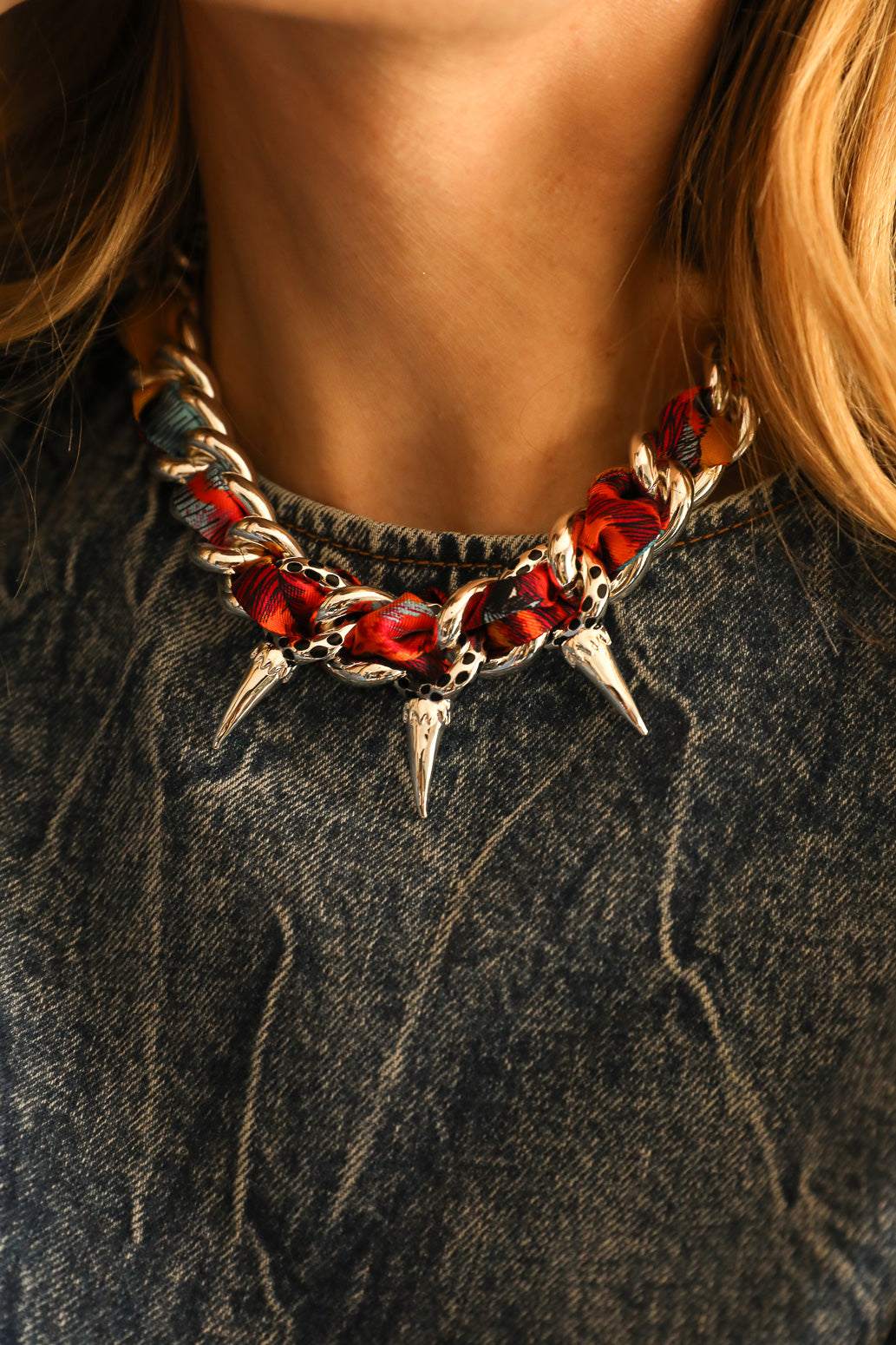 Collier Léopard argent, Automne N°26