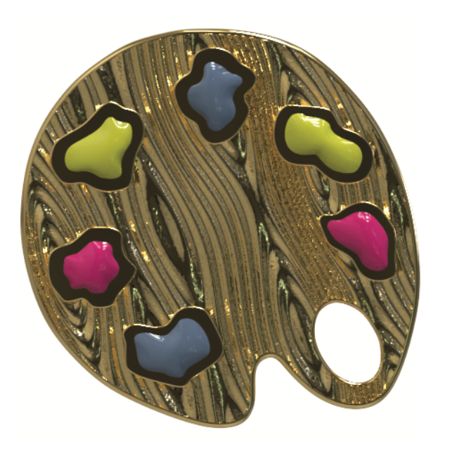 Dessin de chemise Palette Flashy