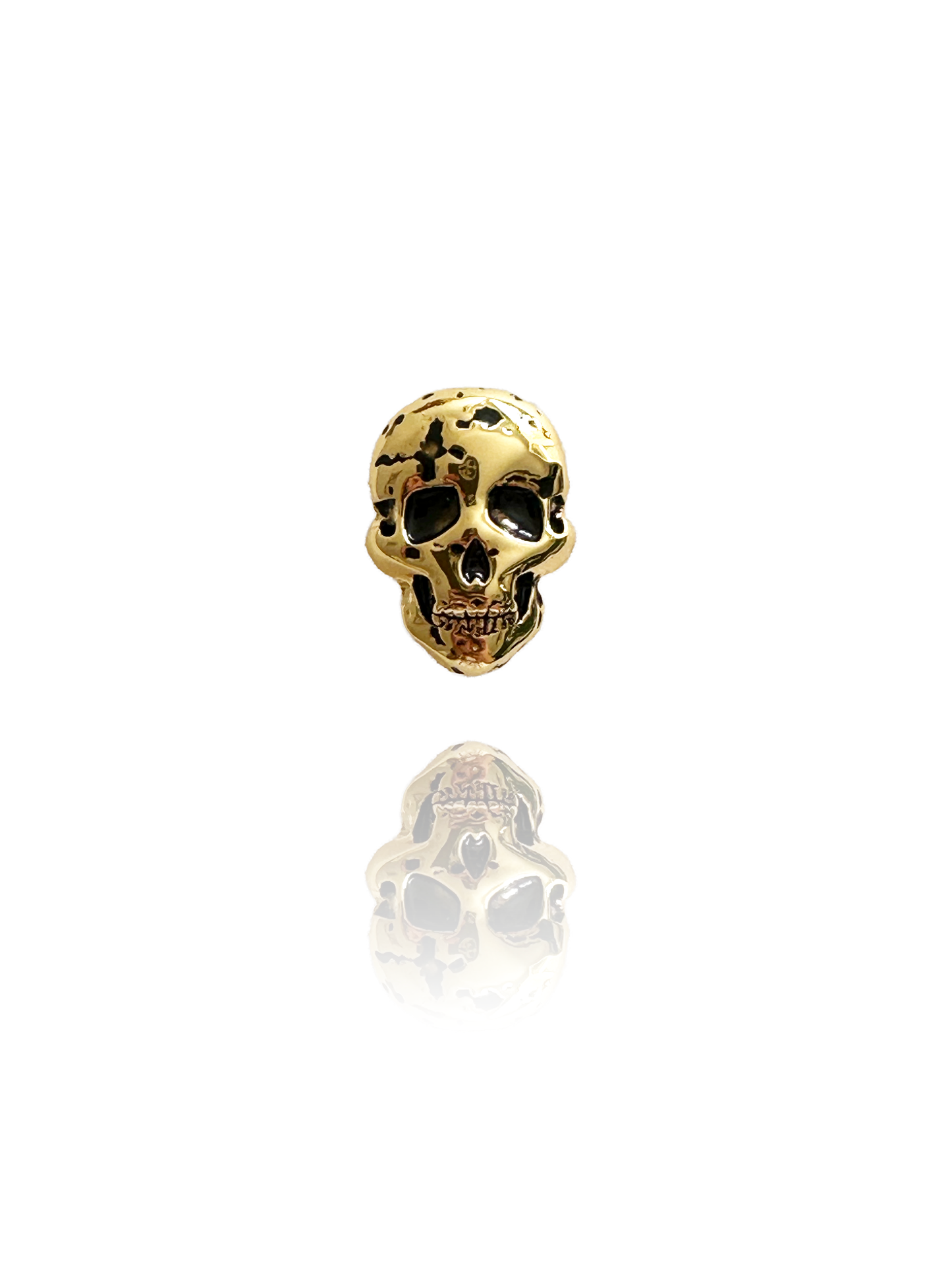 Ornement Pirate Or et ruban en soie 2cm , Automne N°26