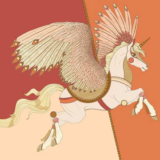 Carré 110 cm Carrousel, neutre