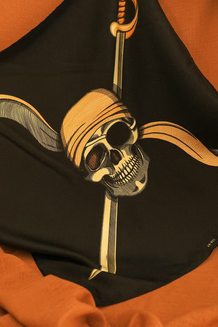 Petit carré 70 cm - Pirate, neutre