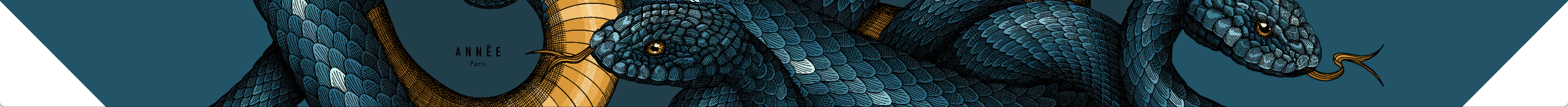 Serpents Bleu 2cm